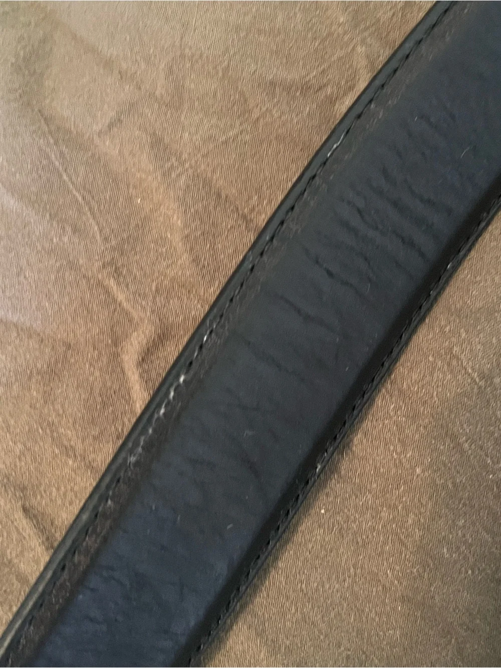 Allen Edmonds black Leather Belt